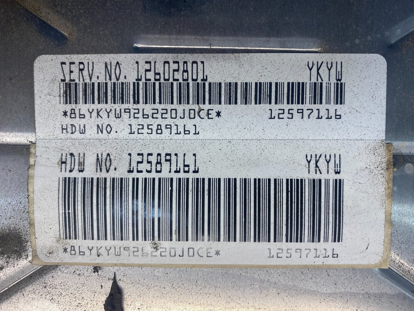 2005 Chevrolet Astro Ecu Engine Control Module 12602801 Ecm ad0490 DG2