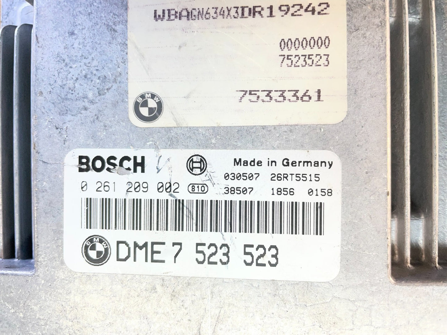 2002-2003 BMW 545i 645i 745i ECM ECU Engine Control Computer Module Oe AC5387 DG2