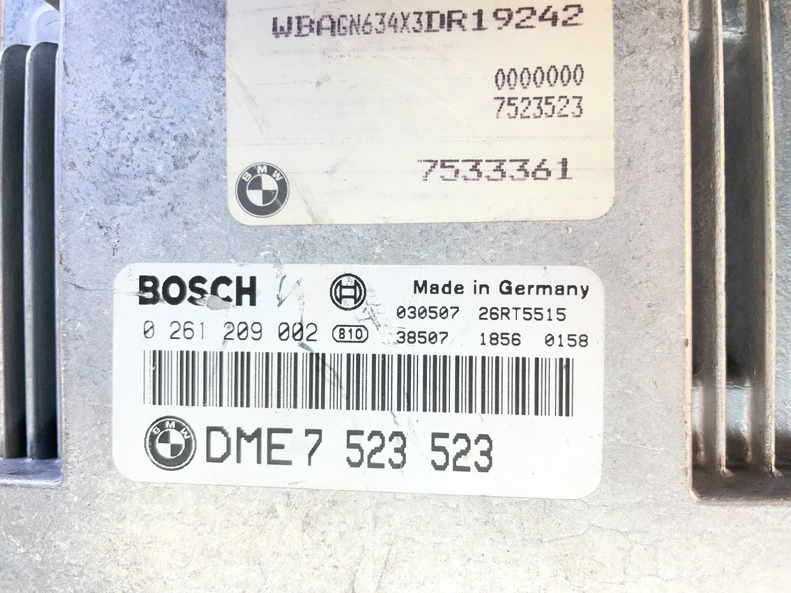2002-2003 BMW 545i 645i 745i ECM ECU Engine Control Computer Module Oe AC5387 DG2