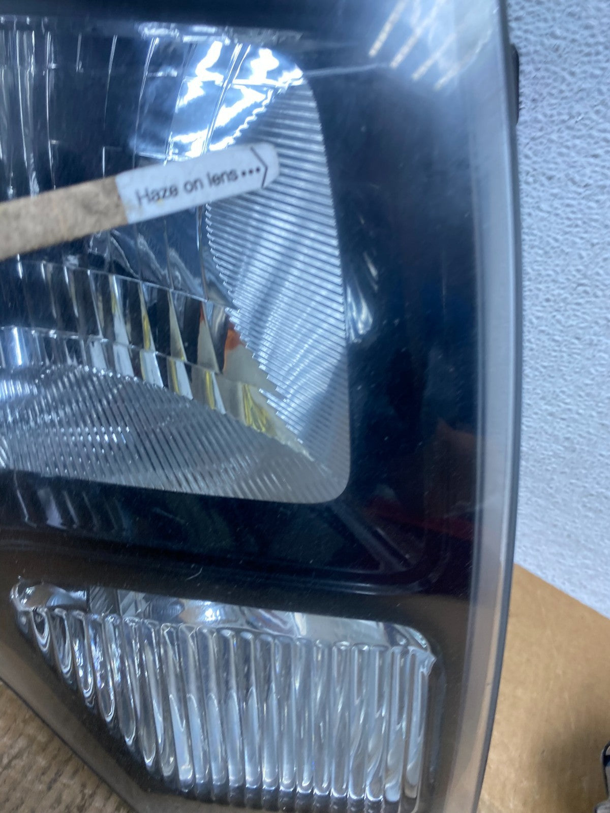 2009 to 2014 Ford F-150 F150 Left+Right Black Halogen Headlights AE1612 DW5