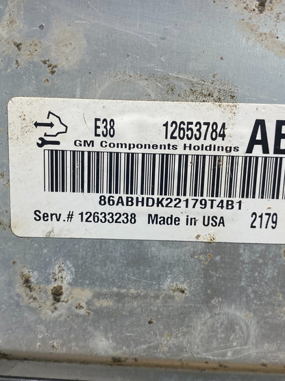 2010 - 2013 GMC Sierra 5.3L Engine Control Module ECM ECU AH3364 DG2