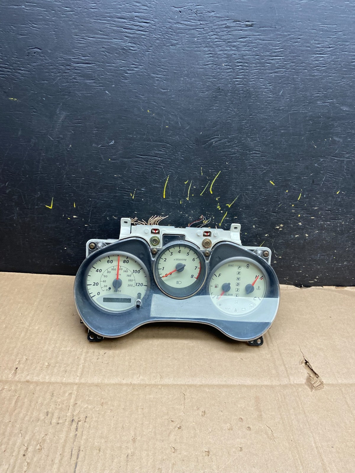 2001 2002 2003 Toyota Rav4 Speedometer Insrument Gauge Cluster Bezel  Y2482 DG0