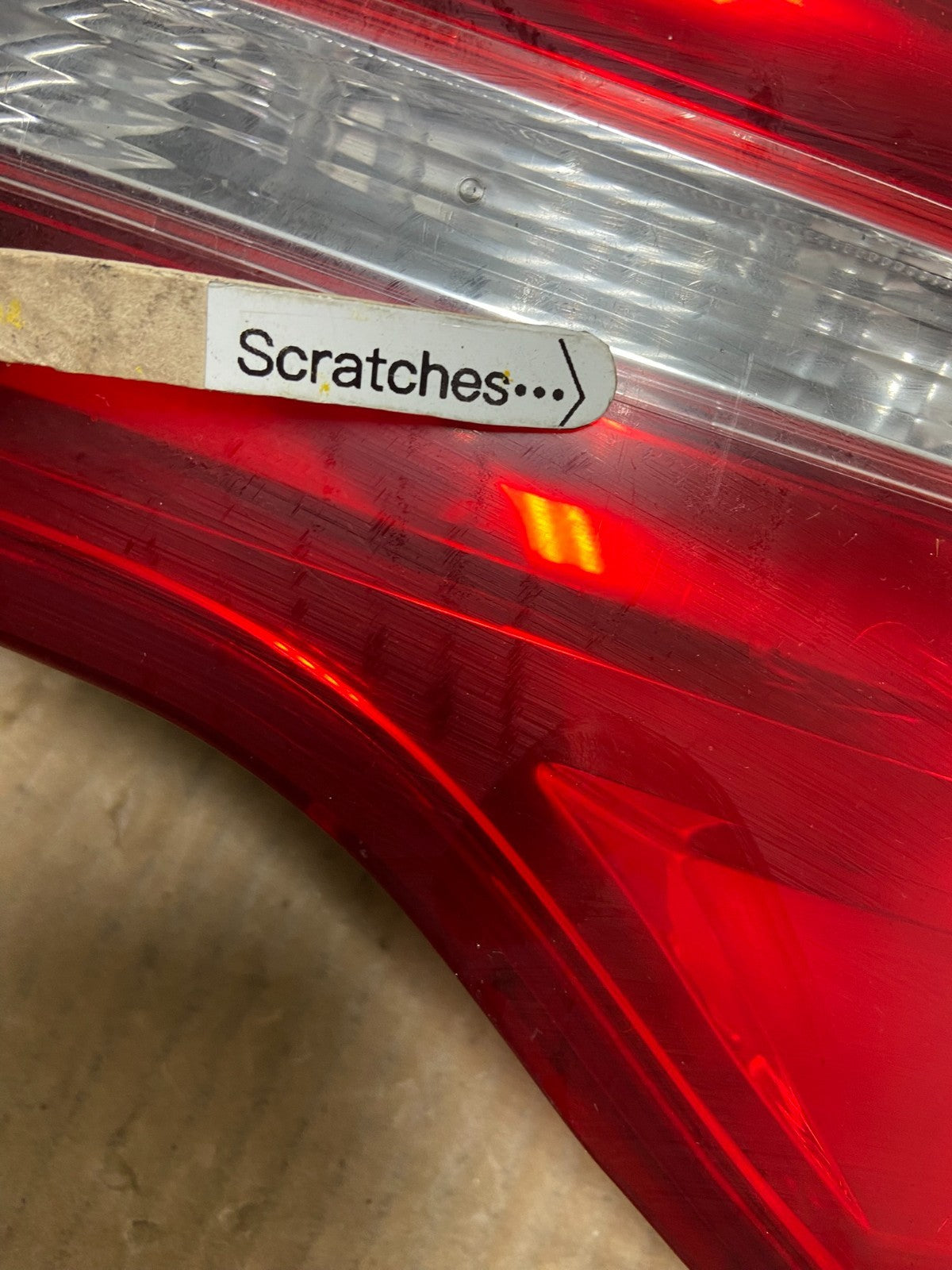 2007 2008 2009 Acura Mdx Right Passenger Rh Side Inner Tail Light Oem AA6333 LK3