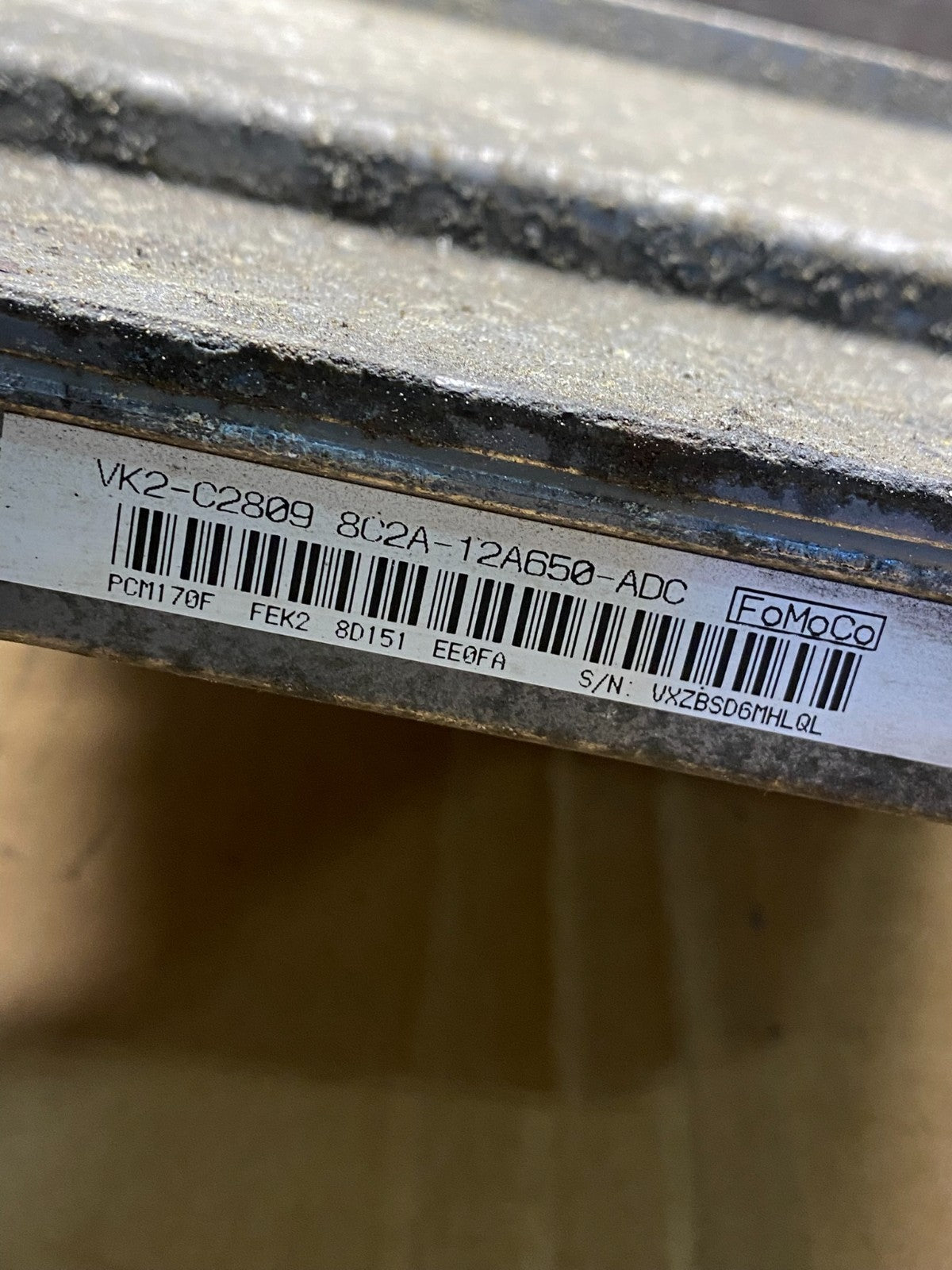 2008 Ford E150 E250 ECM ECU Engine Computer Module 8c2a-12a650-adc AJ0000 DW2