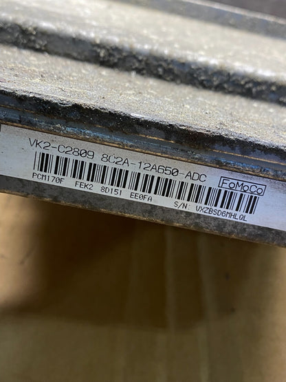 2008 Ford E150 E250 ECM ECU Engine Computer Module 8c2a-12a650-adc AJ0000 DW2