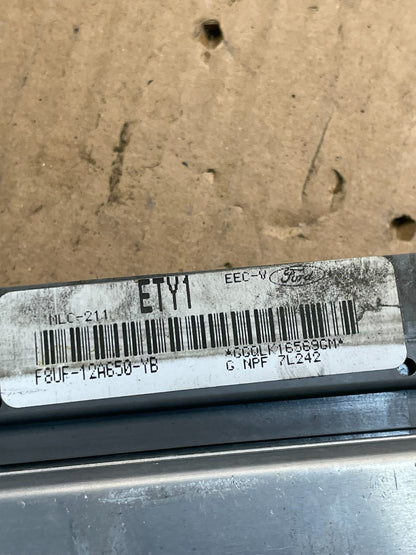 1998 1999 Ford E-Series 5.4L Engine Control ECU Computer F8UF-12A650-YB U2108 DG3