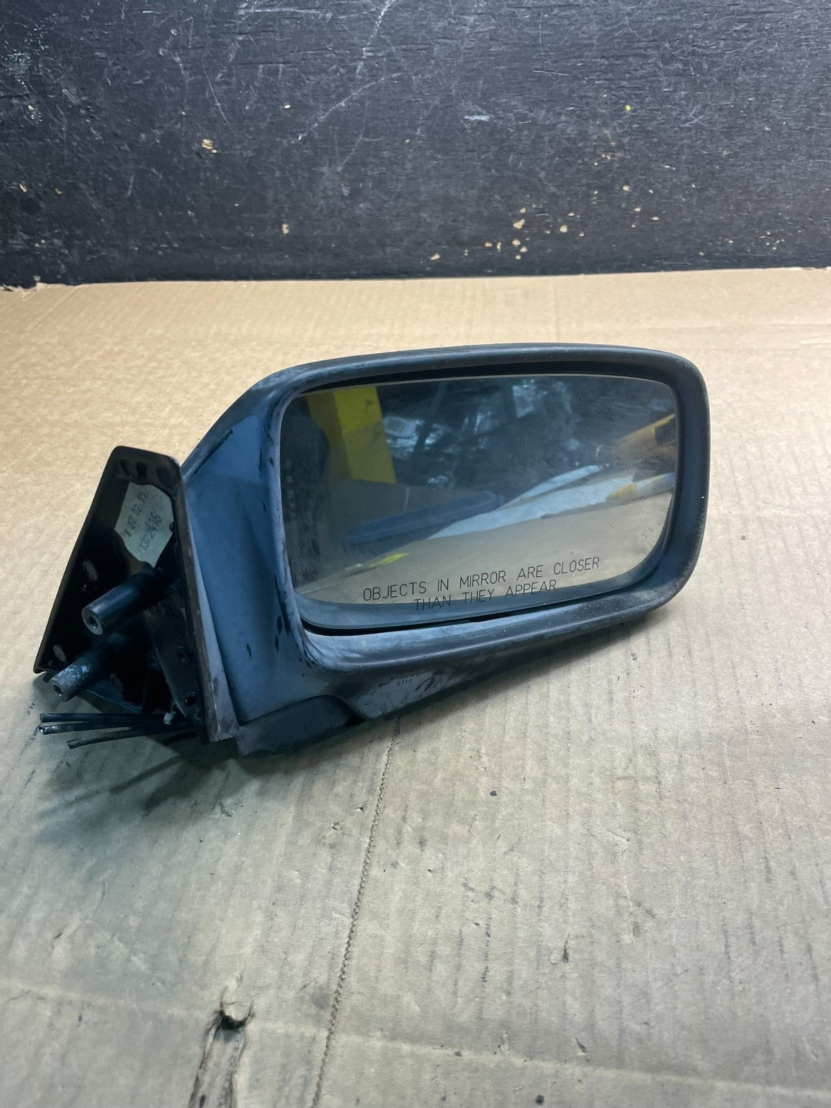 1990 to 1993 Volvo 240 Right Passenger Side View Door Mirror OEM Y3620 DG6