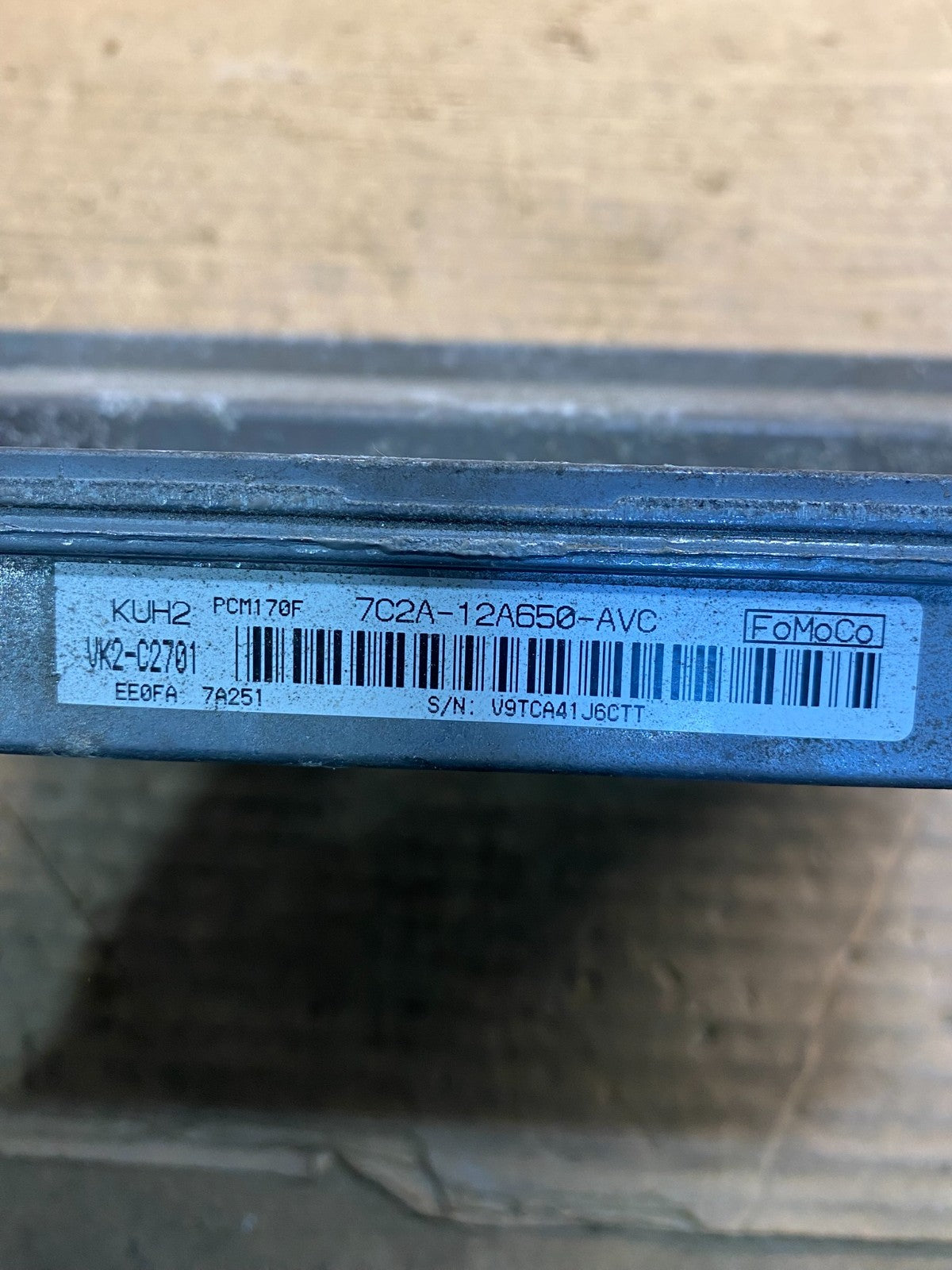 2007 Ford Van E-Series 5.4L Engine Control ECM 7C2A-12A650-AVC AA5790 DG3