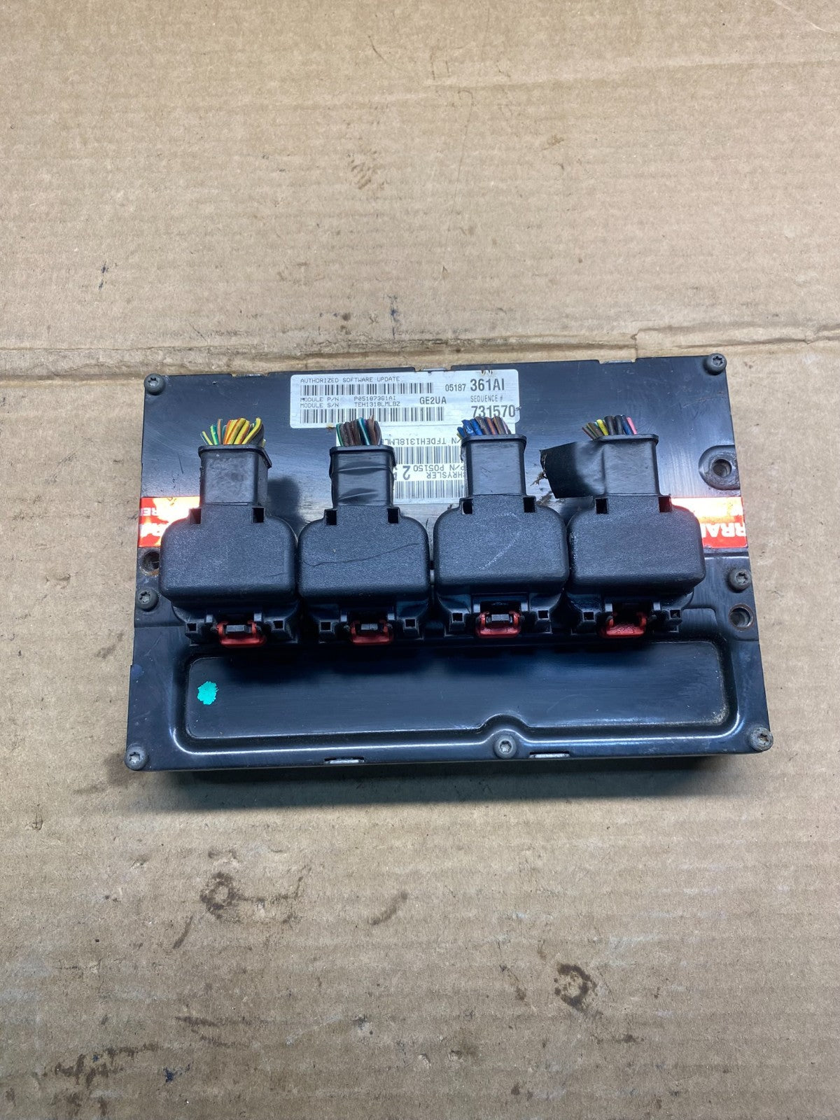 2008 Jeep Grand Cherokee Commander 5.7L Engine Computer ECU PCM AD3466 DG0