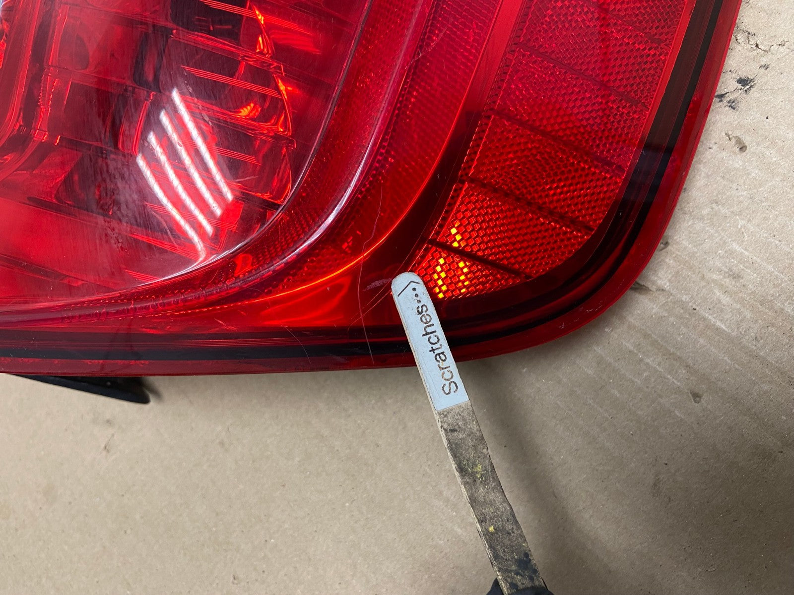 2011 2012 2013 2014 Ford Edge Tail Light Left Driver Lh Side AF5935 LK3