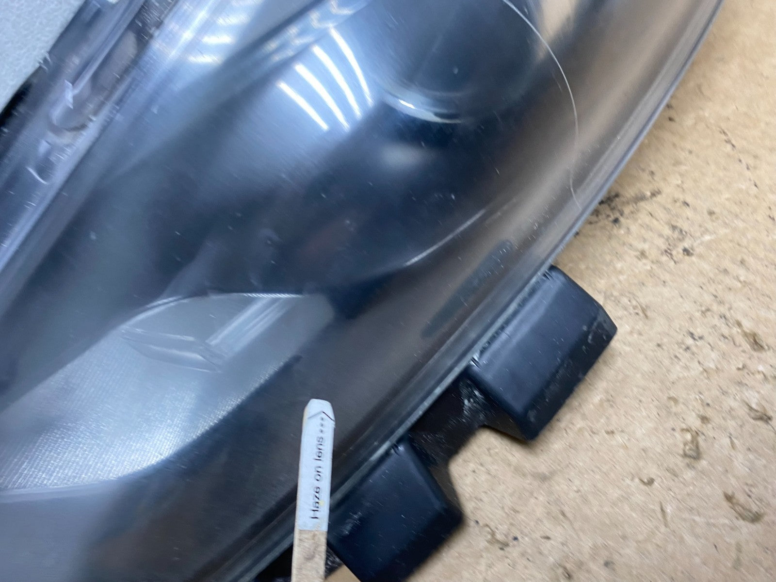 2013 to 2016 Dodge Dart Left Driver LH Halogen Black Headlight Oem AC3322 DW4