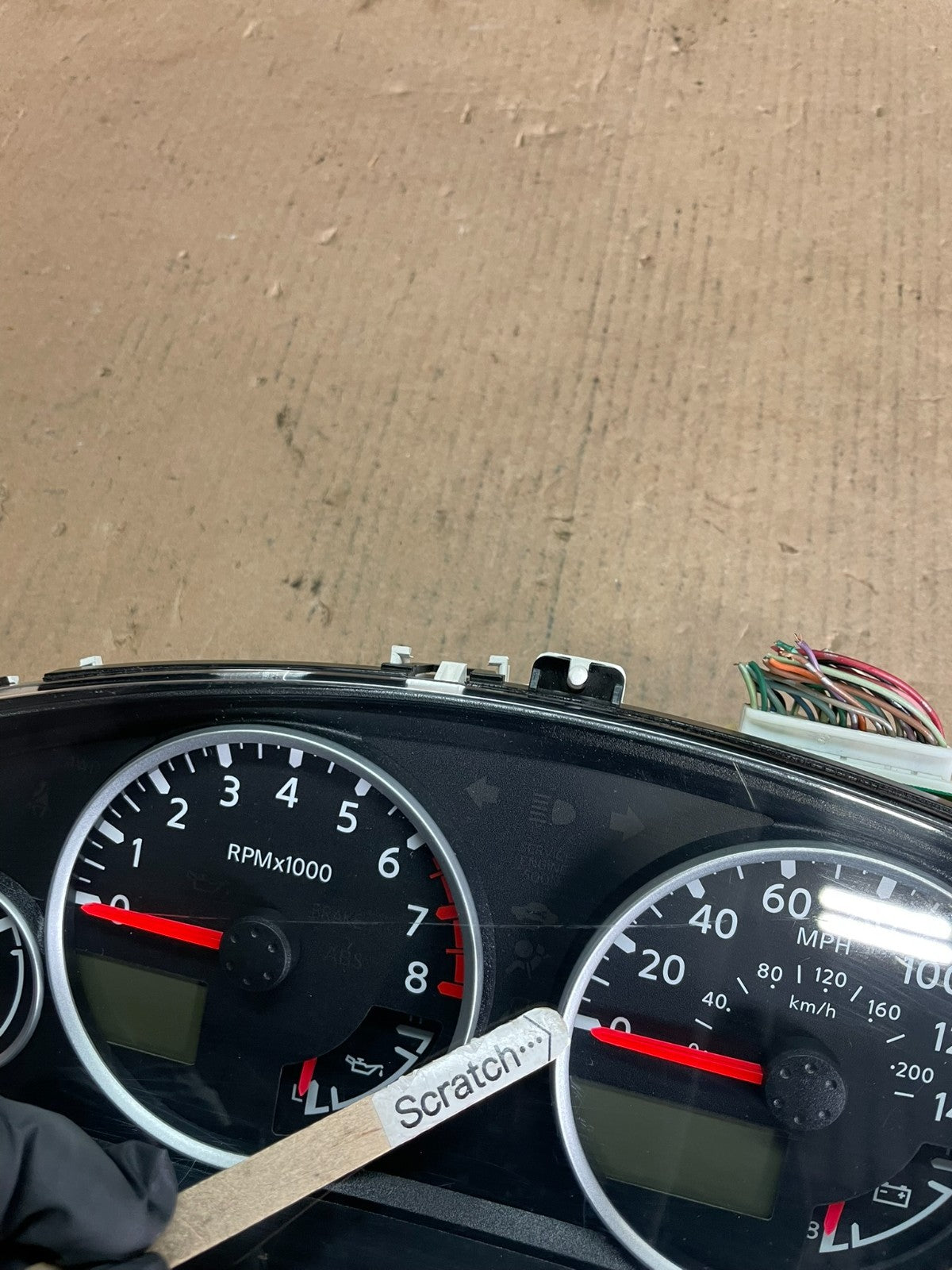 2007-2008 Nissan Pathfinder Xterra Cluster Speedometer Instrument OEM AA2109 DG2