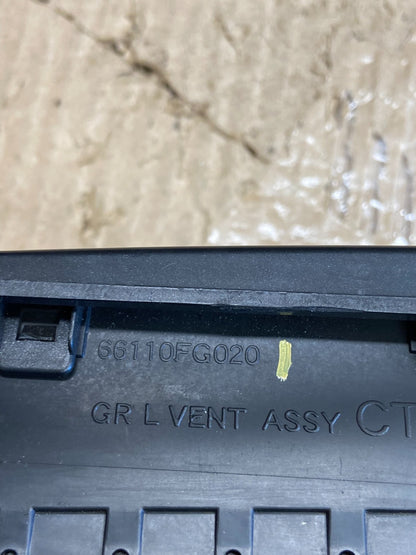 2009 to 2013 Subaru Forester Dash Radio Trim Bezel Center Vent AE2005 DG6