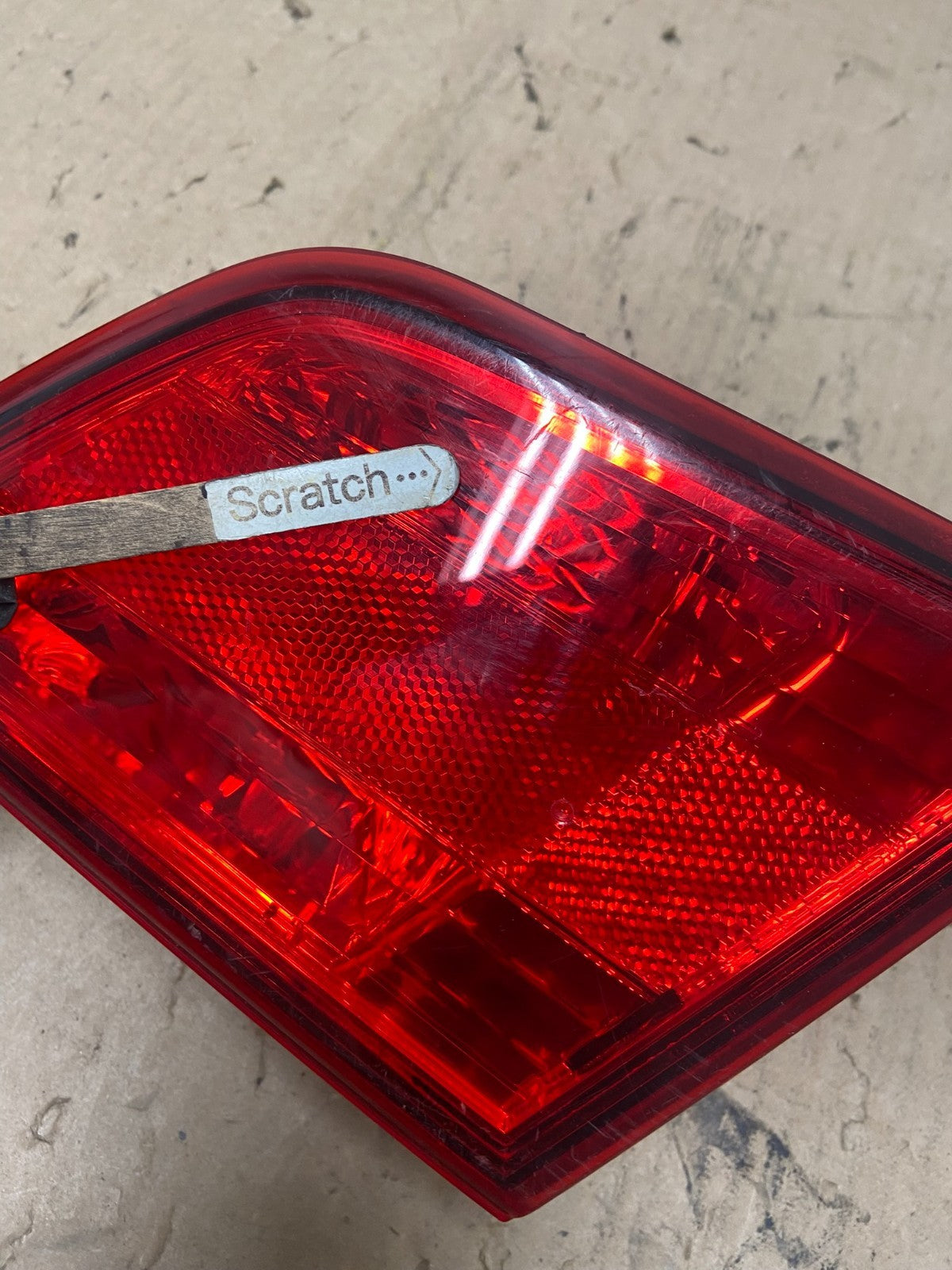2010-2014 Subaru Legacy Right Passenger Rh Side Tail Light Inner Oem R3054 DW3