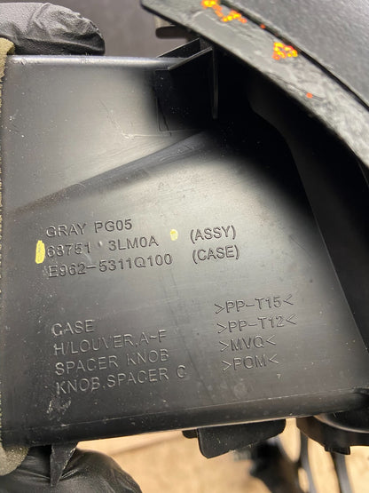2013-2021 Nissan NV200 Center Console Radio Climate Control Air Vent AF1849 DG5