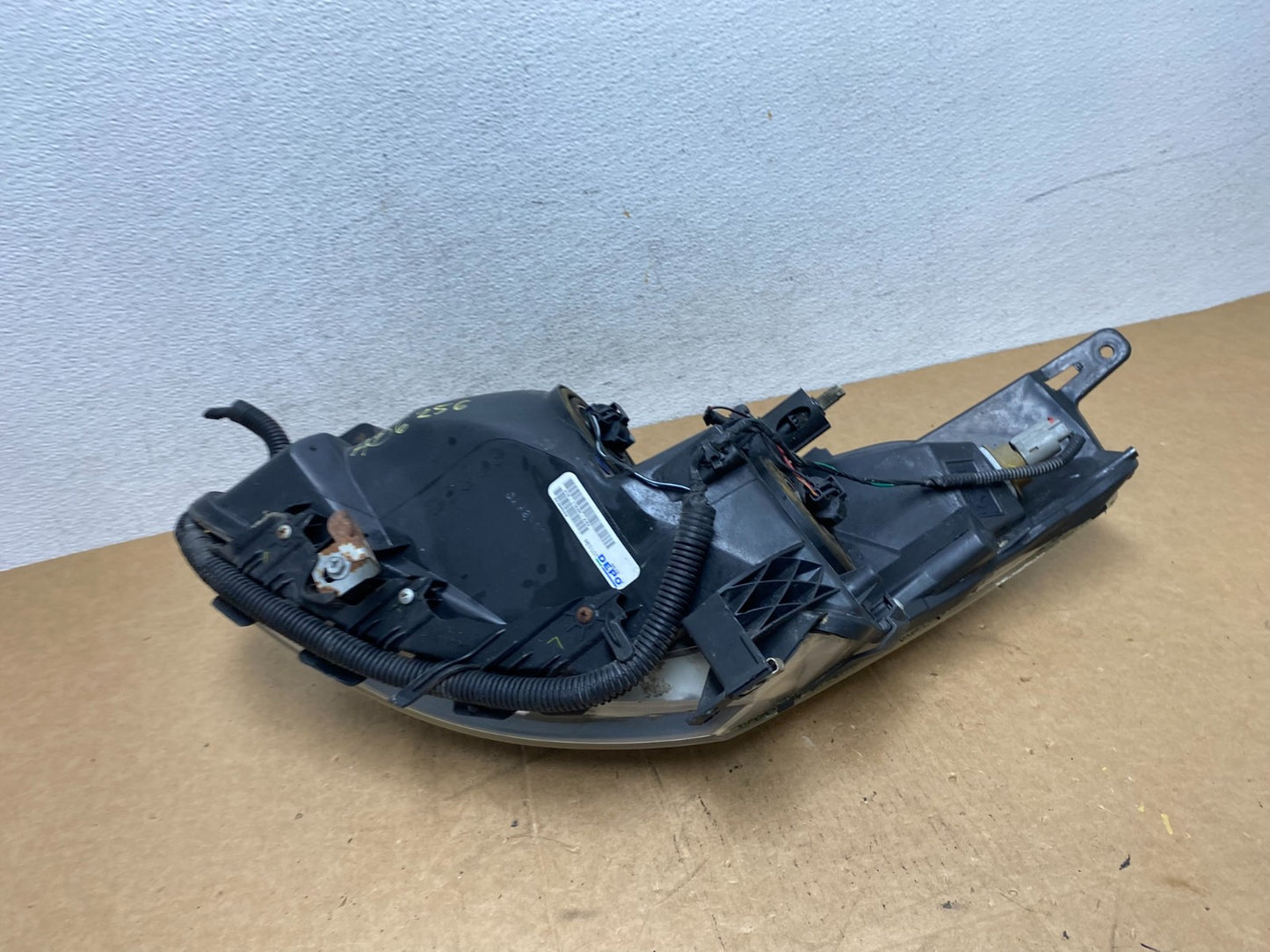 Sedan 2007 to 2009 Nissan Altima Right Passenger Halogen Headlight AD6256 DW7