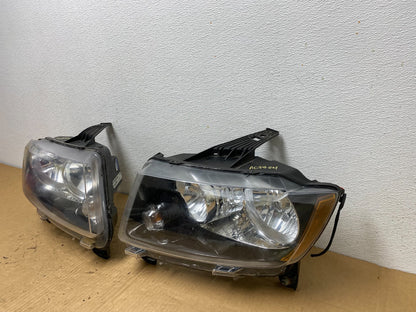 2011-2013 Jeep Grand Cherokee Left+Right Halogen Headlights AC7704 DW2