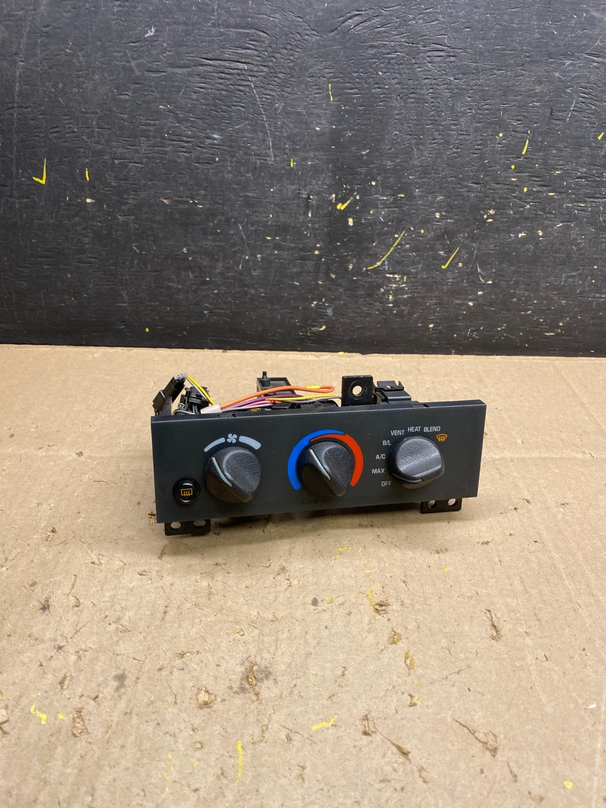 1996 to 1999 Chevrolet Silverado HVAC Heater Climate Control Module U4882 DG0