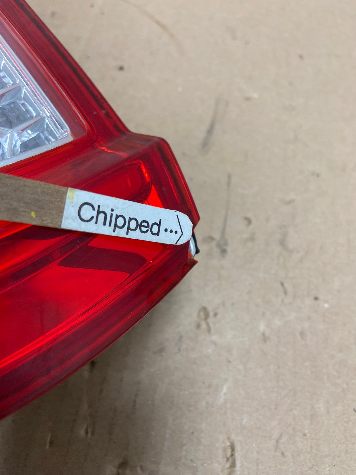2010 2011 2012 Ford Fusion Right Passenger Side Tail Light AE7189 LK4