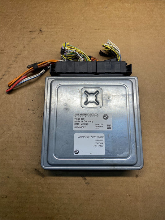 2007 to 2010 Bmw 328i X3 Ecm Ecu Engine Computer Module AD7538 DG0