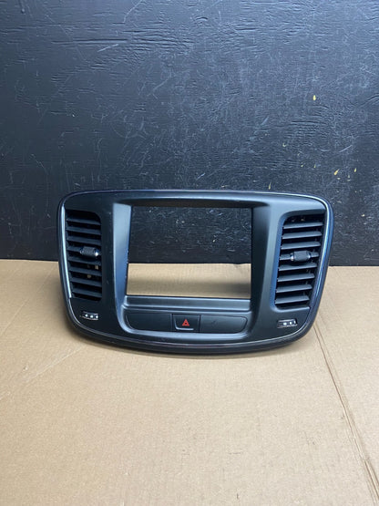 2015 to 2016 Chrysler 200 Radio Dash Bezel Trim Vent Hazard Panel AE4351 DG0