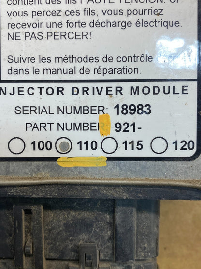 Diesel Fuel Injector Driver Module-VIN: F, Turbo GB Reman 921-110 Ad73742
