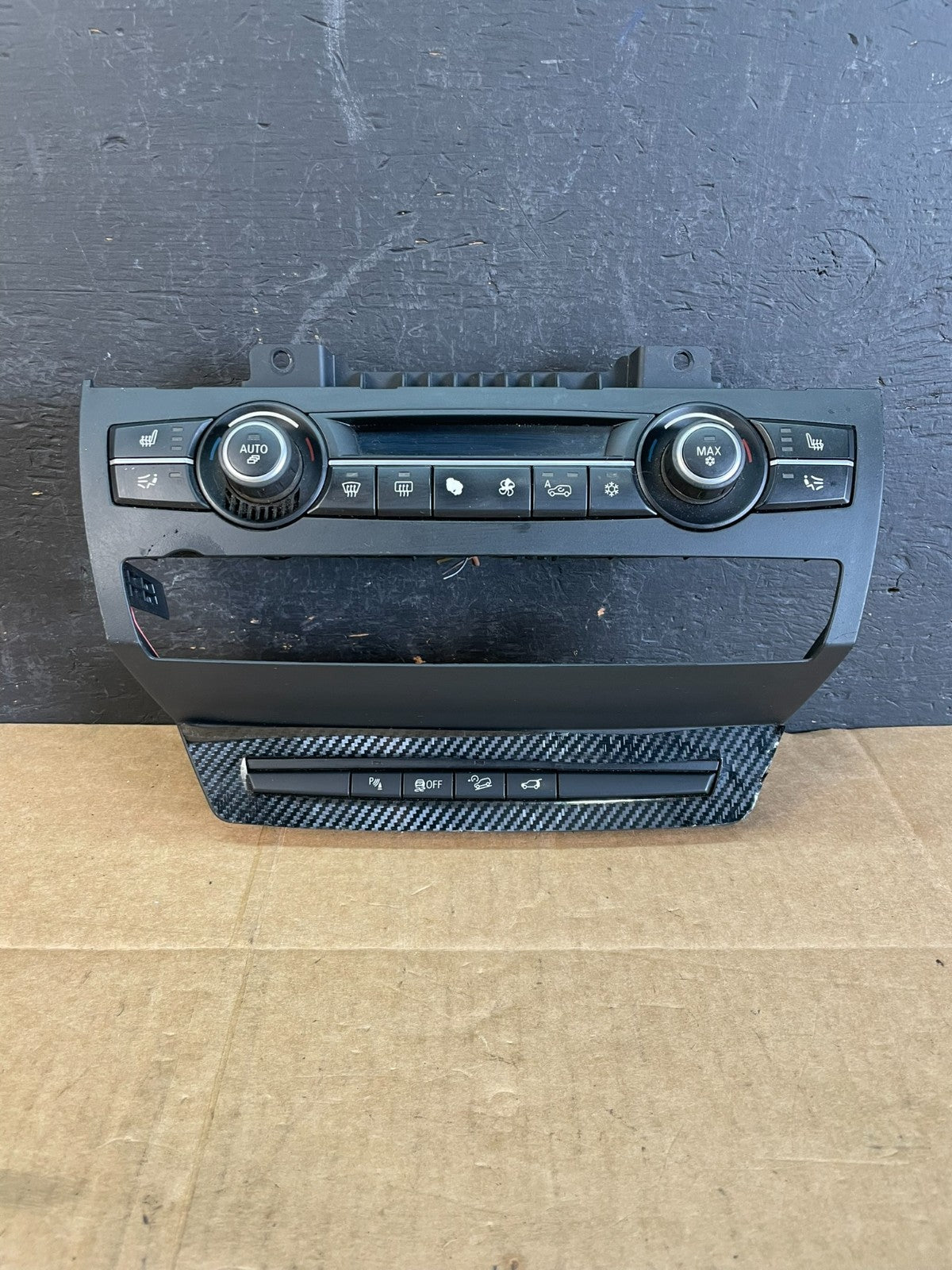 2007-2013 Bmw X5 AC Heater Climate Control Temperature Panel Trim AC5229 DG0