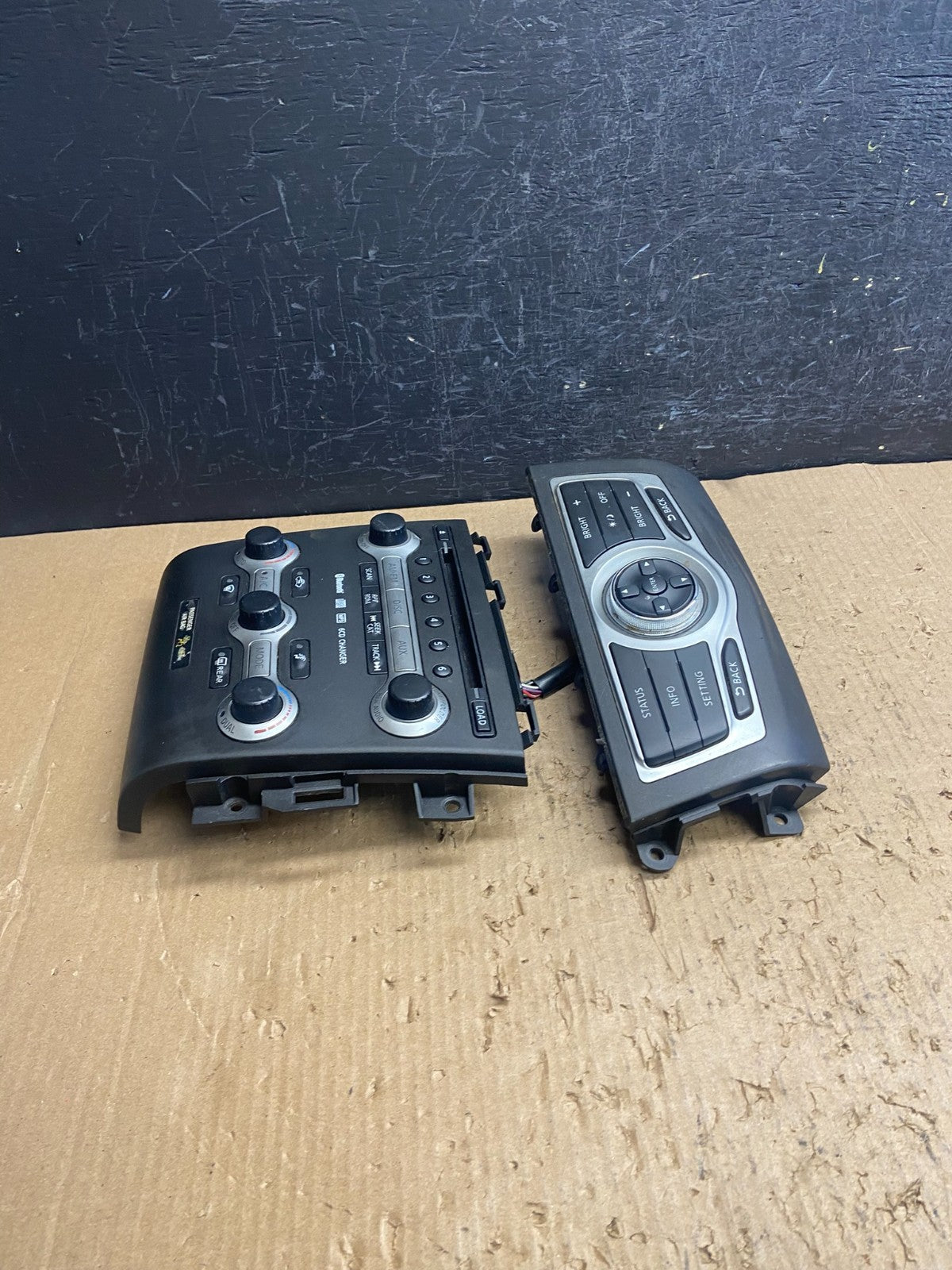2009 2010 Nissan Maxima Radio Panel Climate Control Bezel Trim af1524 DG2