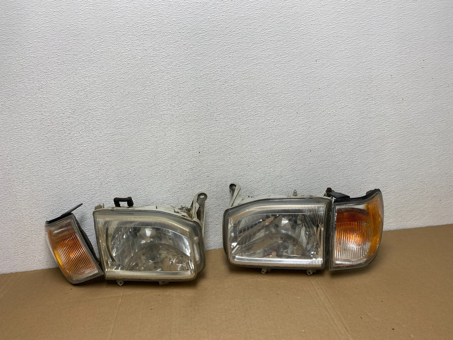 1999-2004 Nissan Pathfinder Left+Right Side Set Halogen Headlights Oem AC5565 DW0