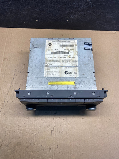 2007-2012 Chrysler Dodge Jeep Ram Radio CD MP3 AUX Receiver AE7813 DW3