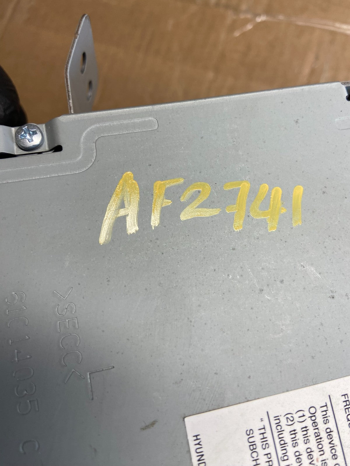 2013 to 2014 Hyundai Santa Fe AM/FM Radio CD Player AF2741 DG6