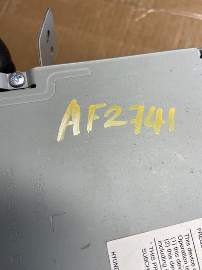 2013 to 2014 Hyundai Santa Fe AM/FM Radio CD Player AF2741 DG6
