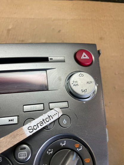 2007 - 2009 Subaru Legacy Outback Audi Radio CD Player AB3108  DG3