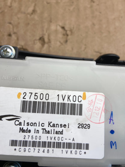 2011 to 2015 Nissan Rogue Heater Temperature AC Climate Control ad6885 DG4