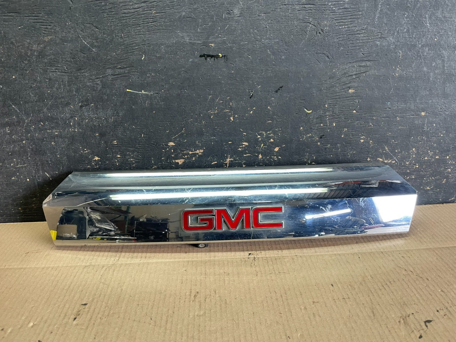 2010-2015 Gmc Terrain Lift Gate Handle Trim Back Up Camera Chrome Panel z8365 DG0