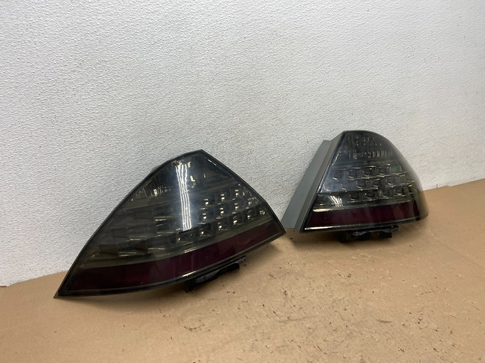 2006 to 2007 Honda Accord EX Sedan Smoke LED Left+Right Side Tail Lights AG43242