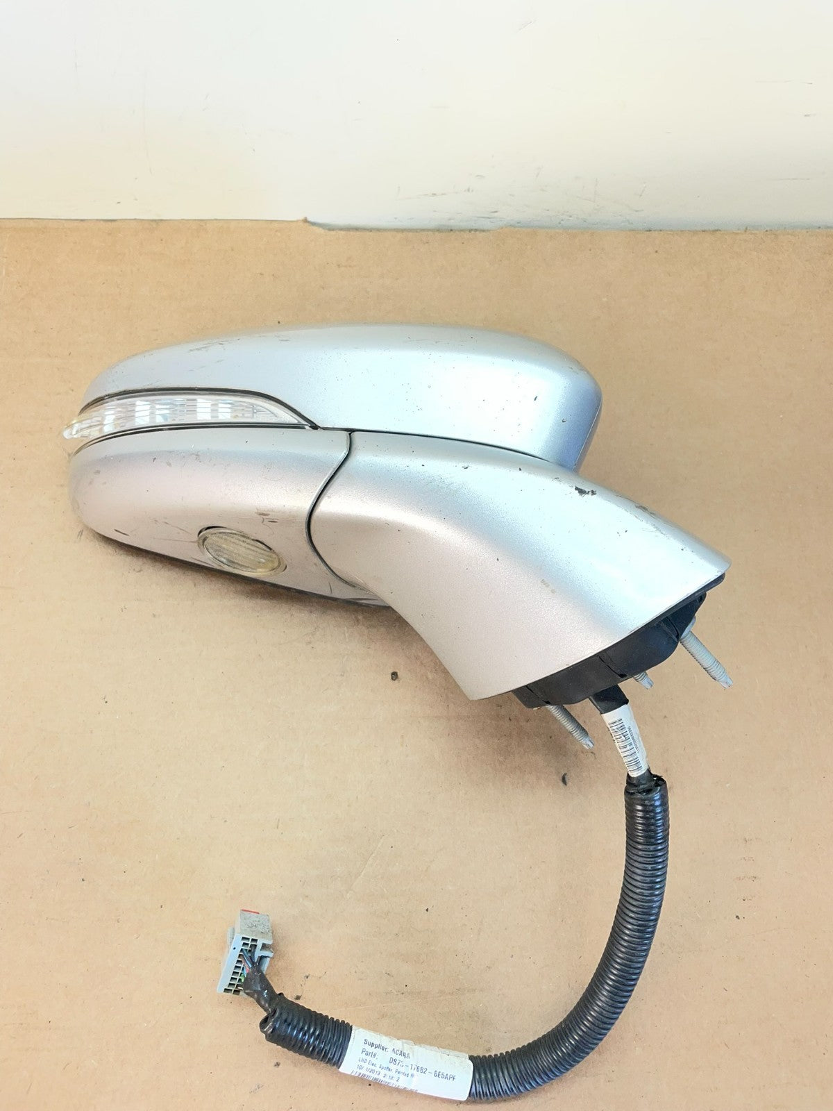 2013-2015 Ford Fusion Right Passenger RH View Door Heated Mirror AF8662 DG0