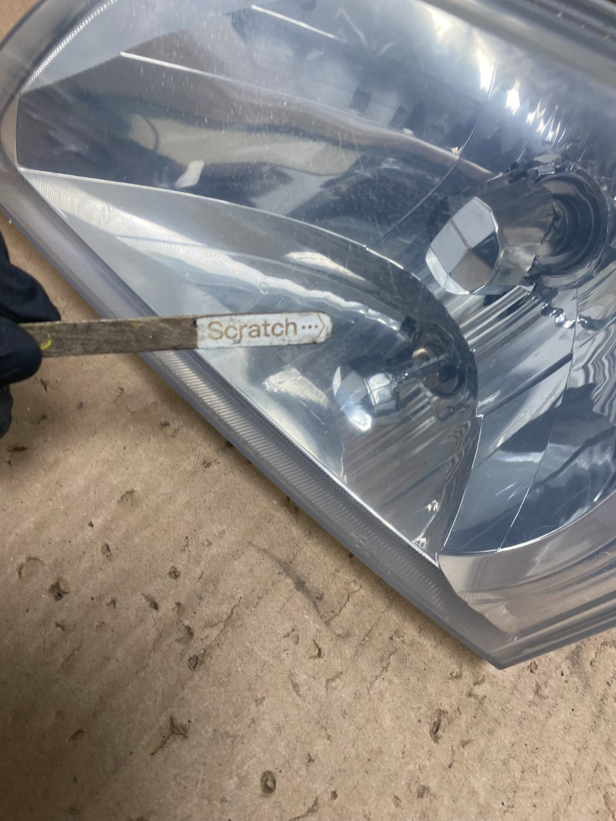 2001 2002 2003 Toyota Sienna Left Driver Lh Side Headlight Halogen U8659 DW3