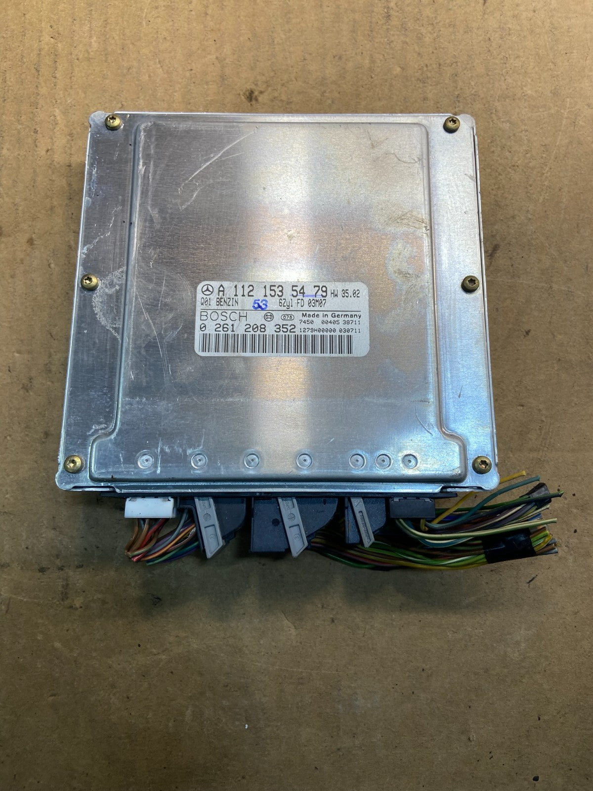 1999 to 2005 Mercedes E320 CLK320 Engine Control Unit ECU Module Z2353 DG0