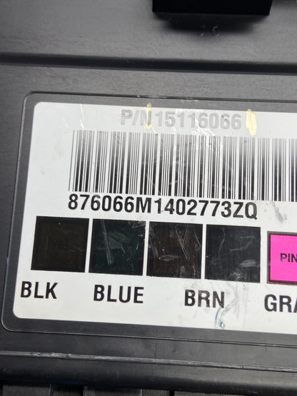 2003 - 2006 Chevrolet Avalanche Silverado Body Control BCM Module ad7246 DG5