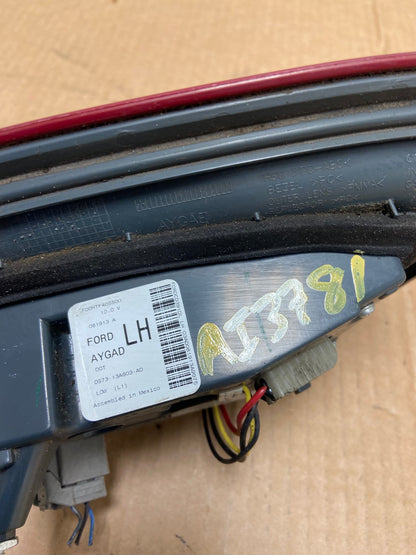 2013 to 2016 Ford Fusion Left Driver Side Tail Light Inner AI3781 LK6