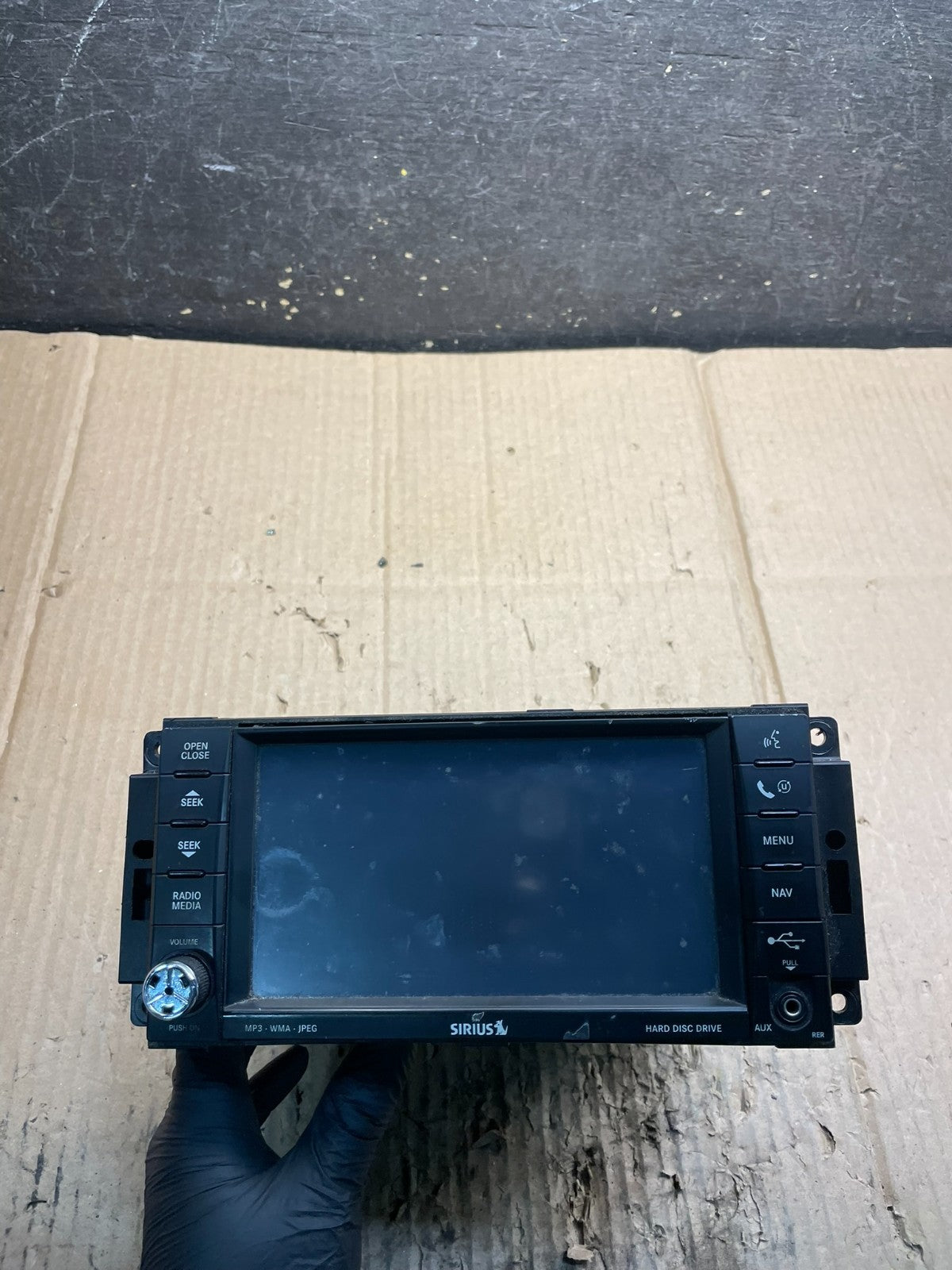 2007 2014 Jeep Dodge Chrysler Screen Display CD Player Satellite Radio X4109 DG0