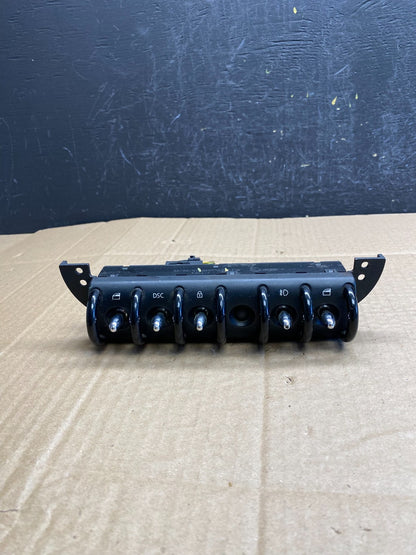 2002 - 2008 Mini Cooper Center Window Control Lock Switches Panel AC9318 DG0