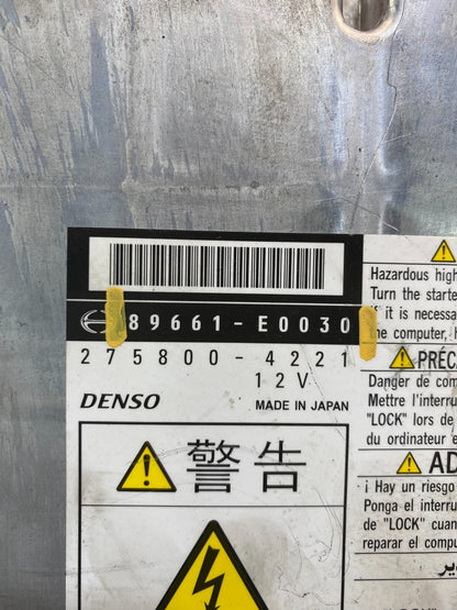 2008 to 2010 Hino 4.7L Disel Engine Control Module ECU ECM 89661-E0030 AB37472