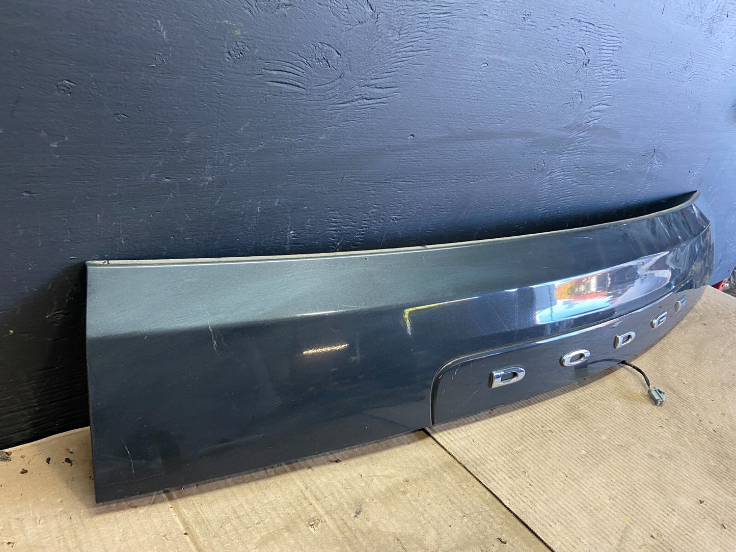 2011-2018 Dodge Grand Caravan Black Rear Tail Gate Trim Molding Panel OEM D94252