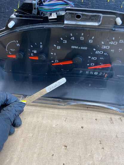 2006 Ford E350 Gauge Speedometer Cluster OEM ab2199 DG1