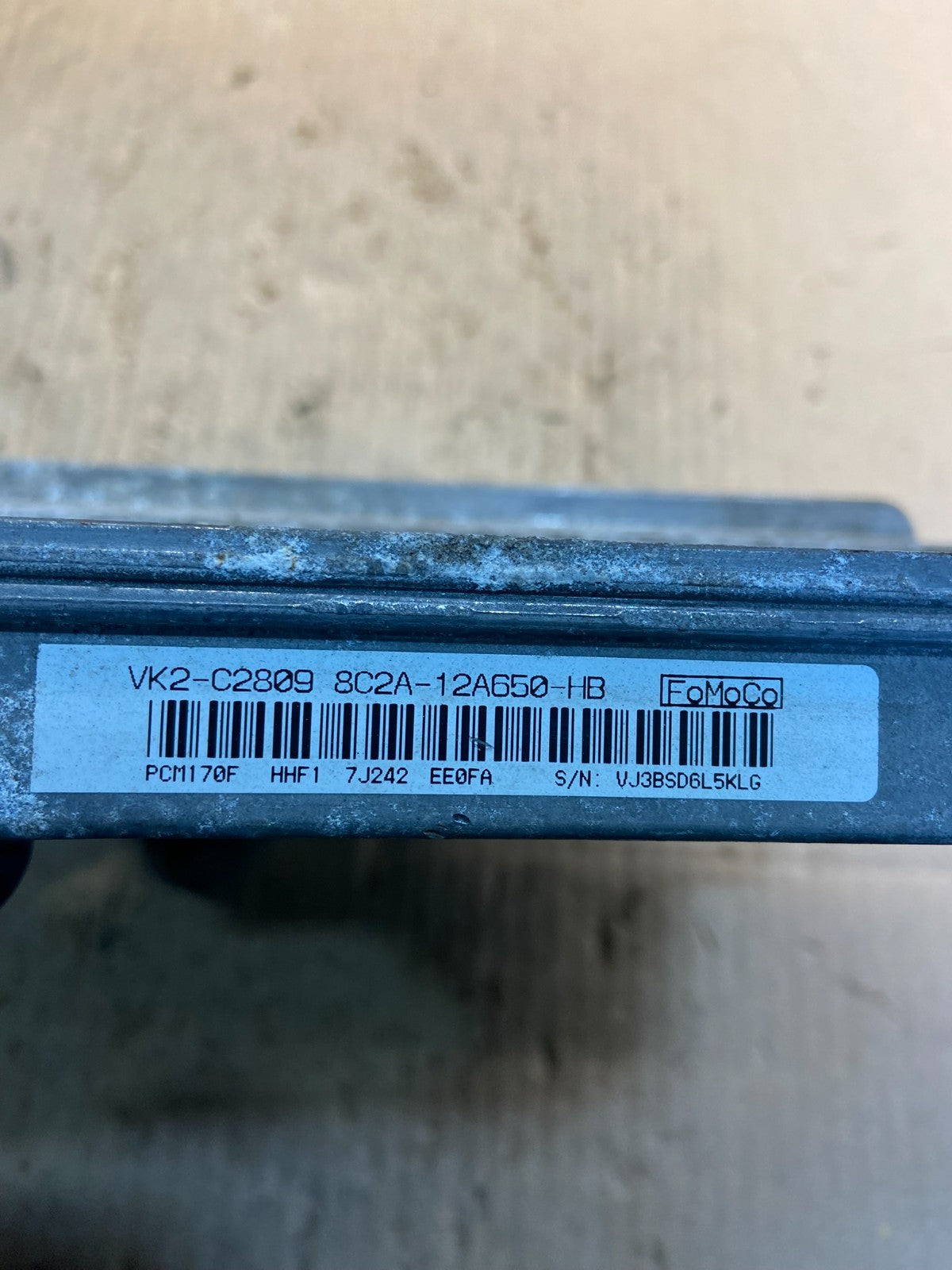 2008 Ford E150 E250 ECM ECU Engine Computer Module 8c2a-12a650-hb OEM Z0811 DG3