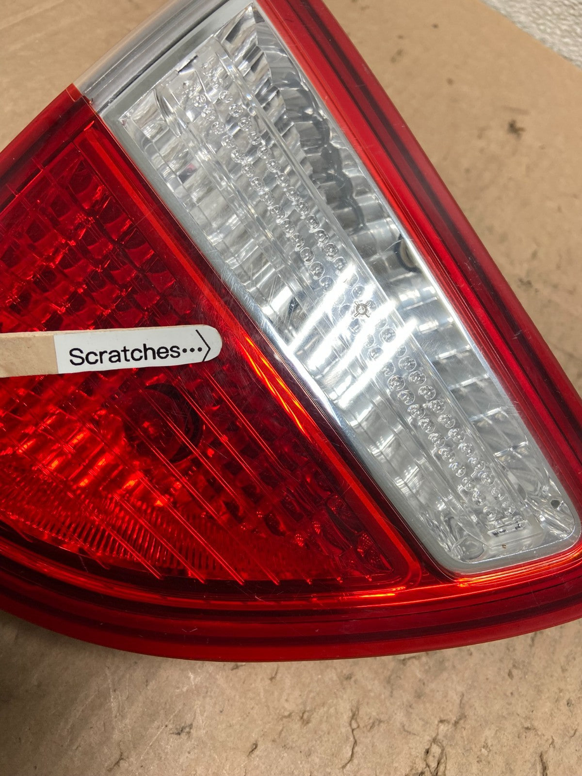 2007 to 2012 Hyundai Veracruz Inner Tail Light Left Driver Side OEM Y3020 DW3