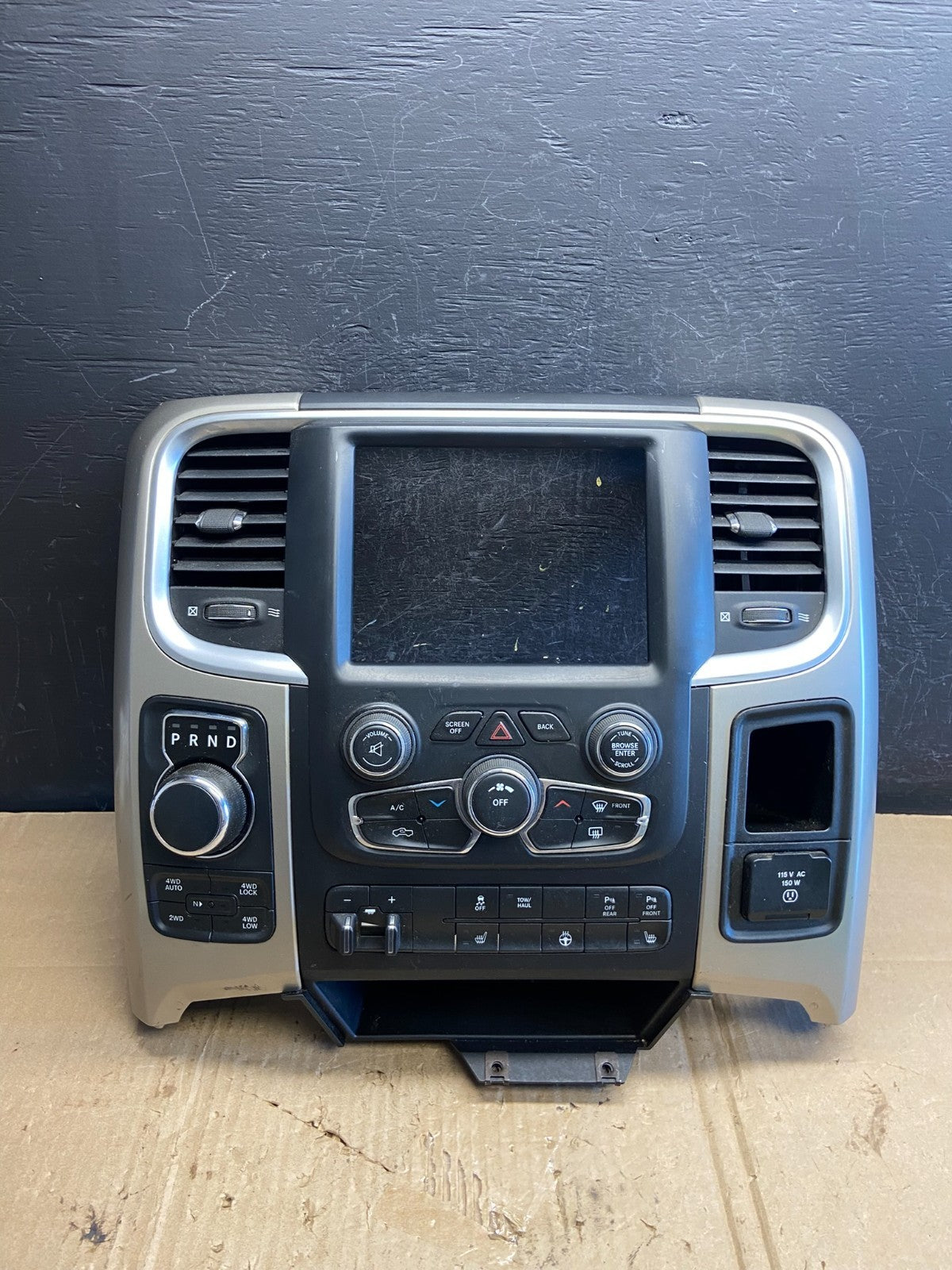 2013 to 2018 Ram 1500 Radio Climate Control Dash Air Vent Bezel Trim AE1944 DG0
