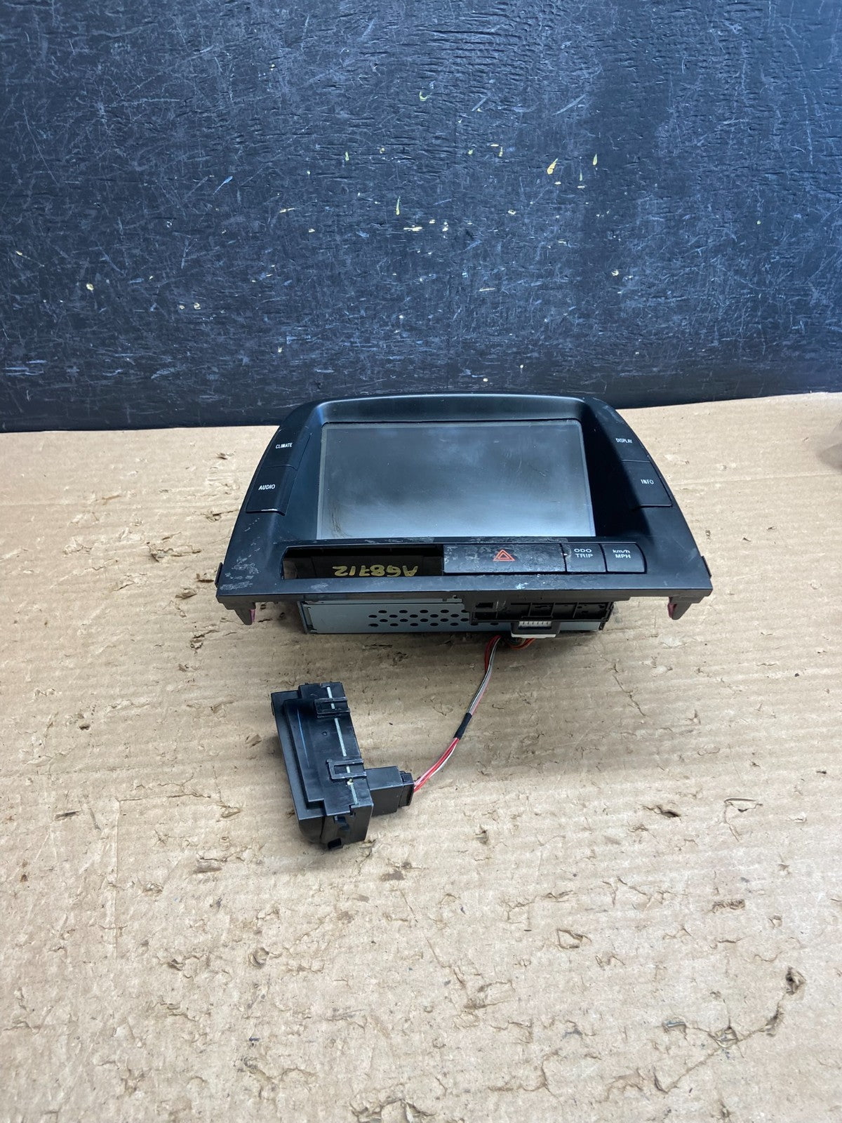 2006 to 2009 Toyota Prius Radio Stereo Receiver Screen Display ag8712 DG3